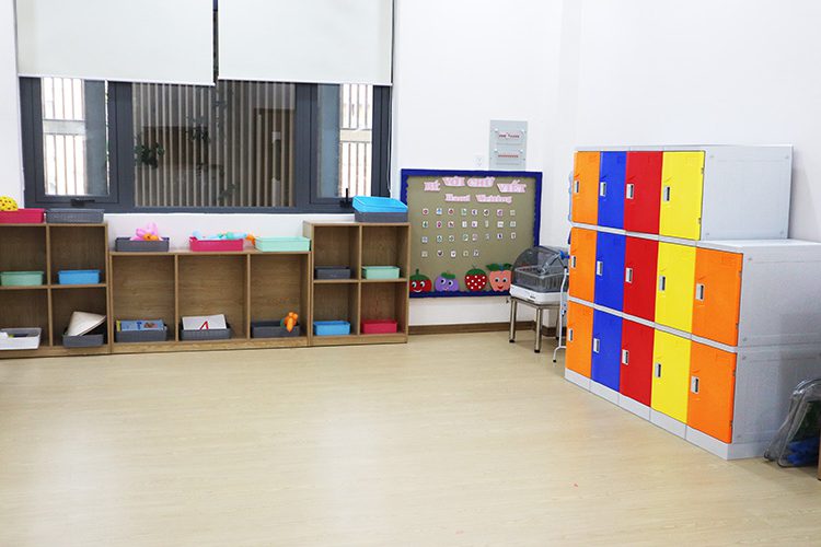 Tủ locker cho trường học khối mầm non