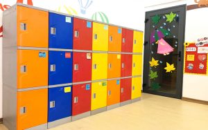 Tủ locker cho học sinh mầm non