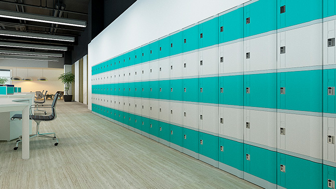 Giải pháp tủ locker cho văn phòng