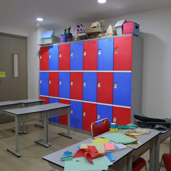 Tủ locker cho trường học khối tiểu học