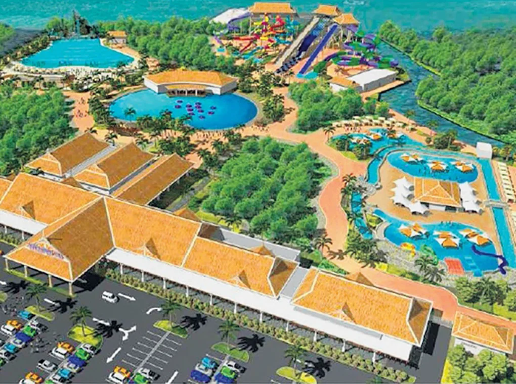 Tủ locker thông minh tại công viên nước Borneo Samariang Malaysia