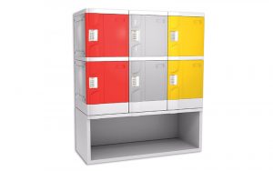 Tủ locker ABS kết hợp khóa RF-15N