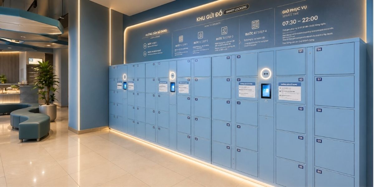 Hệ thống tủ lưu trữ thông minh – Smart Locker.