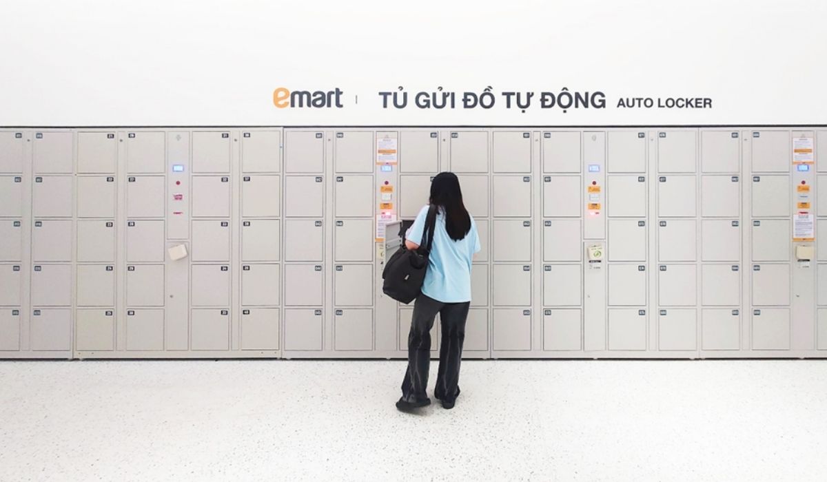 Smart Locker Barcode – Tủ thông minh tích hợp quét mã vạch/mã QR.