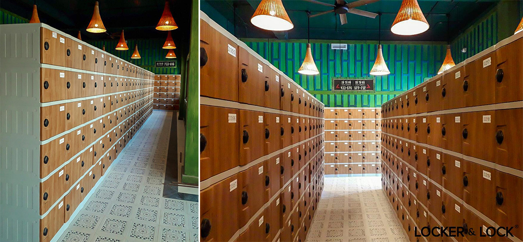 Tủ locker cho công viên nước Aquatopia Hòn Thơm