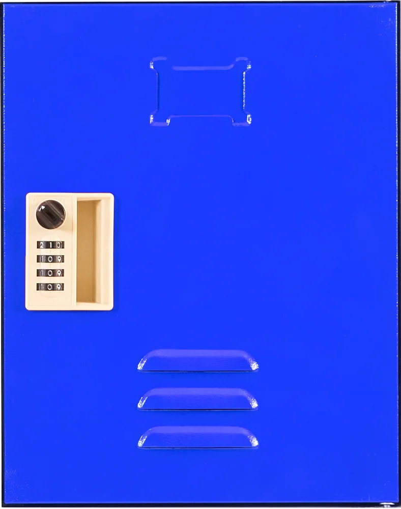 Màu xanh dương tủ locker sắt