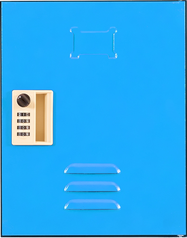 Màu xanh nhạt tủ locker sắt