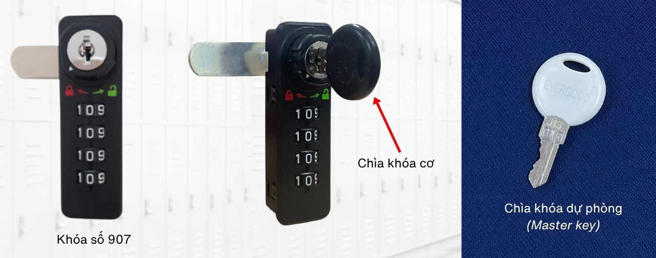 Khoá số 907