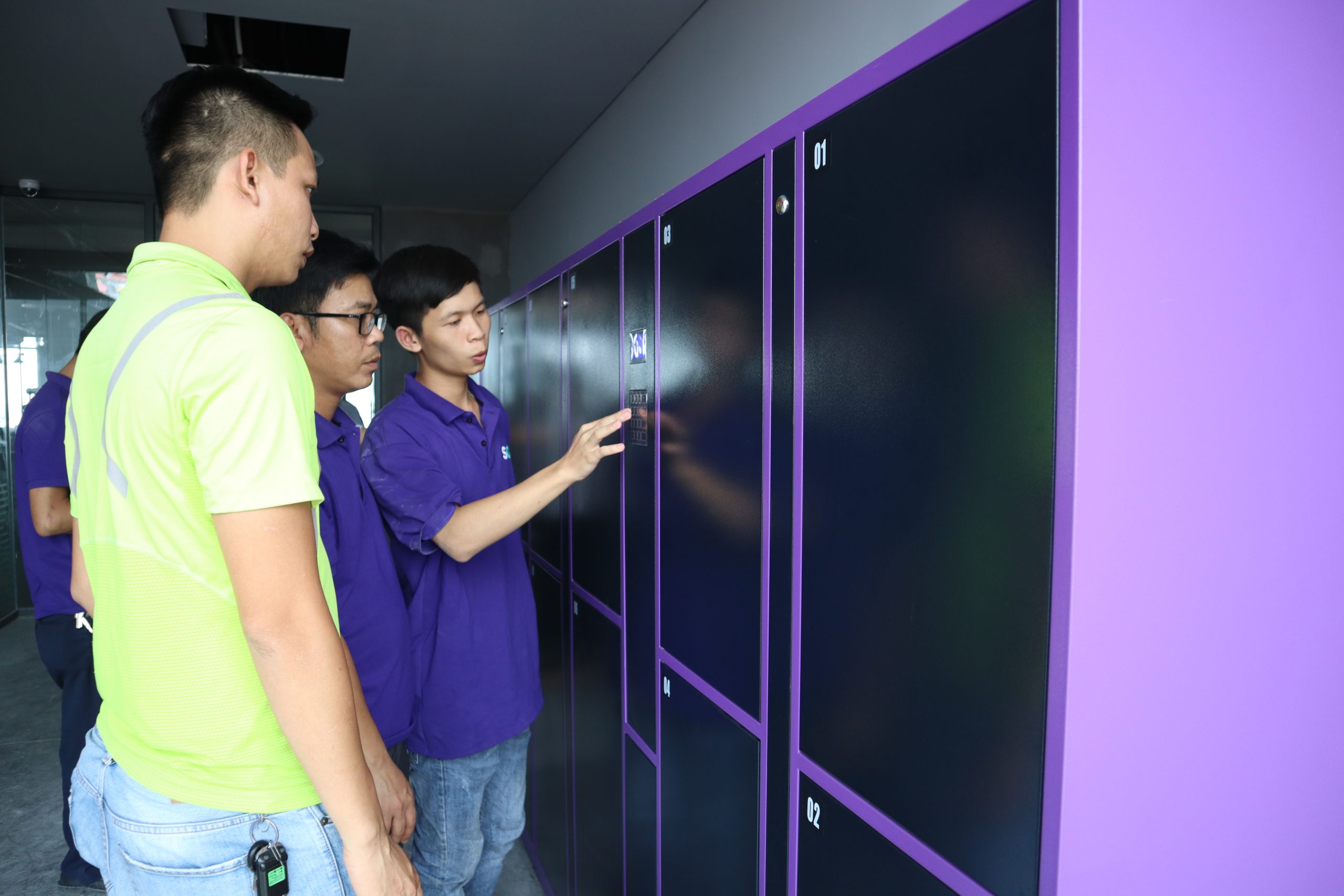 Đào tạo quy trình sử dụng tủ Smart Locker tại khách sạn SOJO Hotels