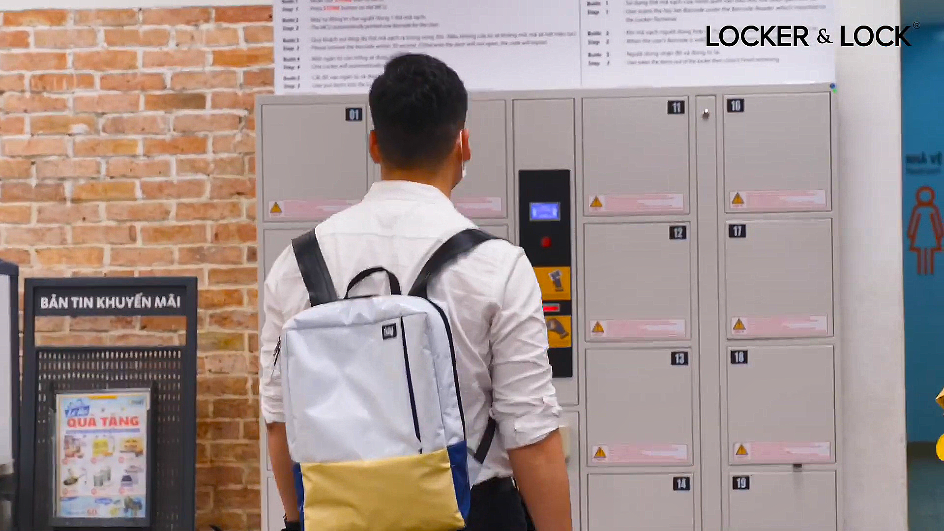 Tủ elocker tại E-mart