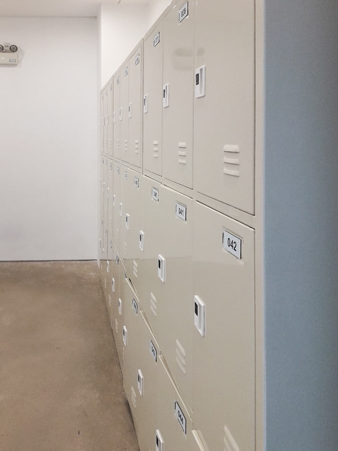 Tủ locker với khóa