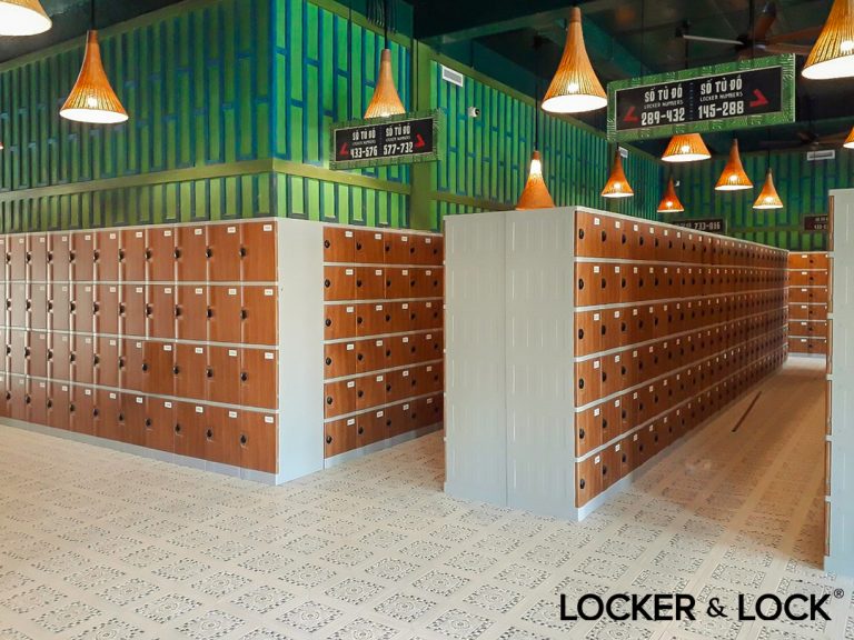 Tủ locker kết hợp khóa