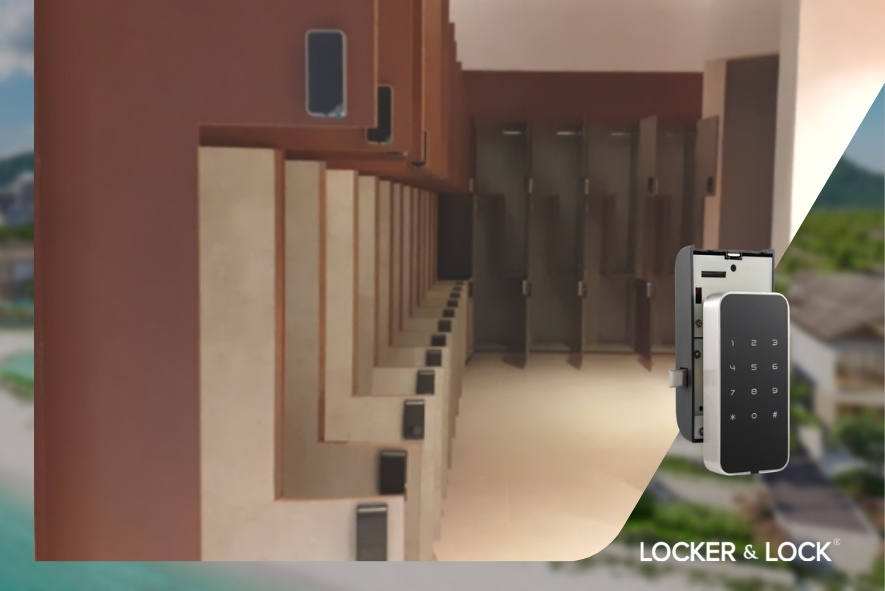 Khóa điện tử Be-Tech – Dòng C2800T tại Kem Beach Resort Phú Quốc