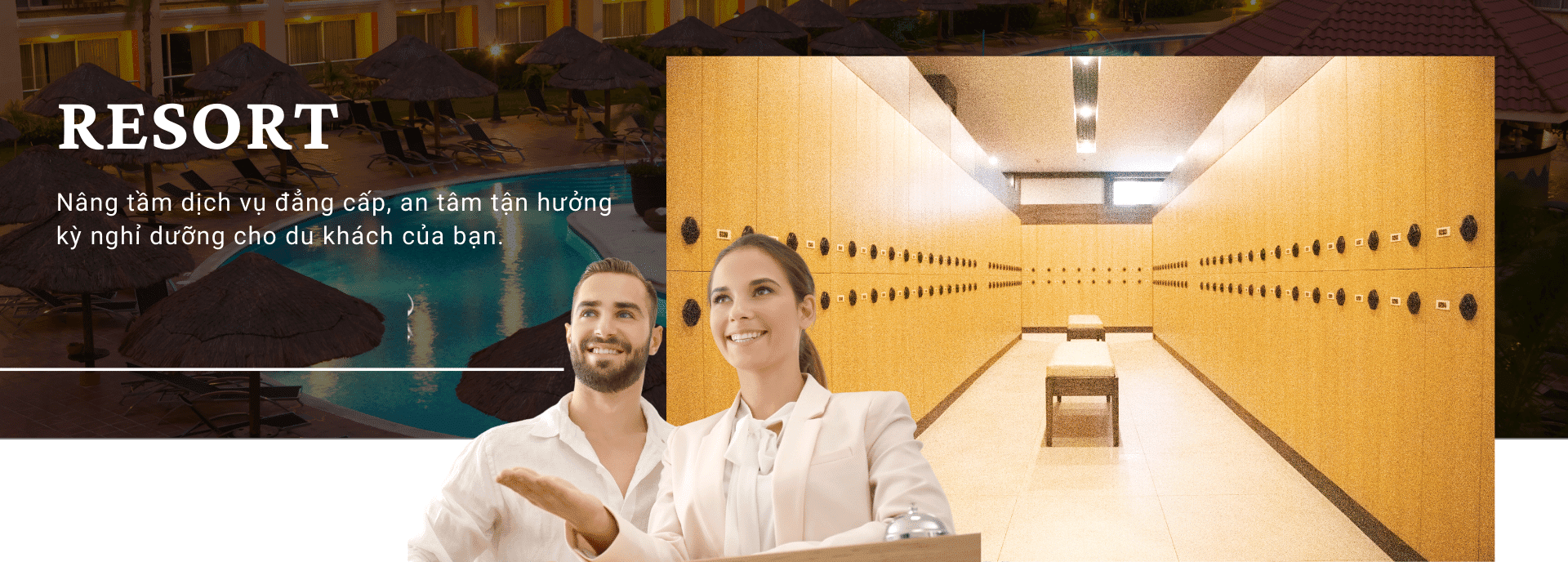 Giải pháp tủ locker khách sạn