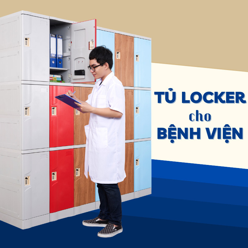 Tủ locker bệnh viện