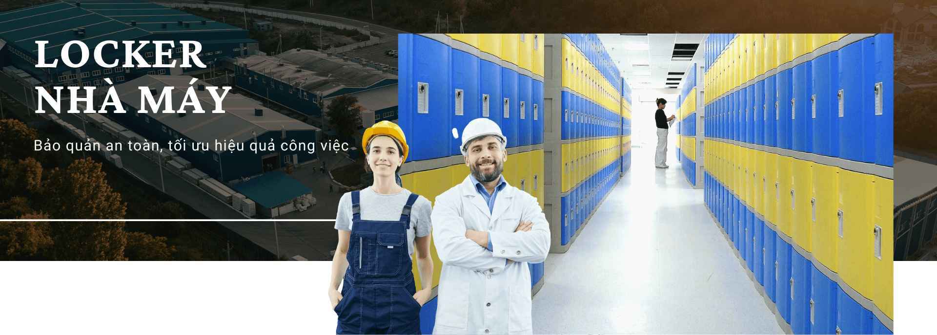 Tủ locker cho nhà máy