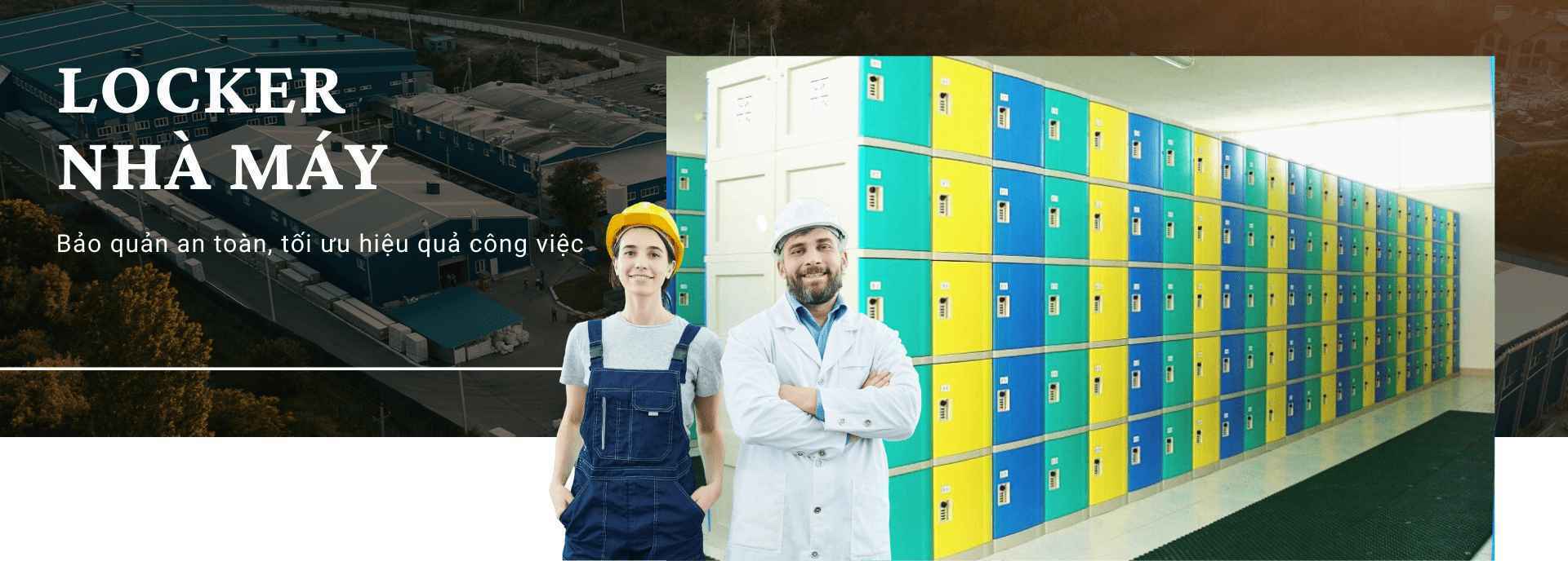 Tủ locker cho nhà máy
