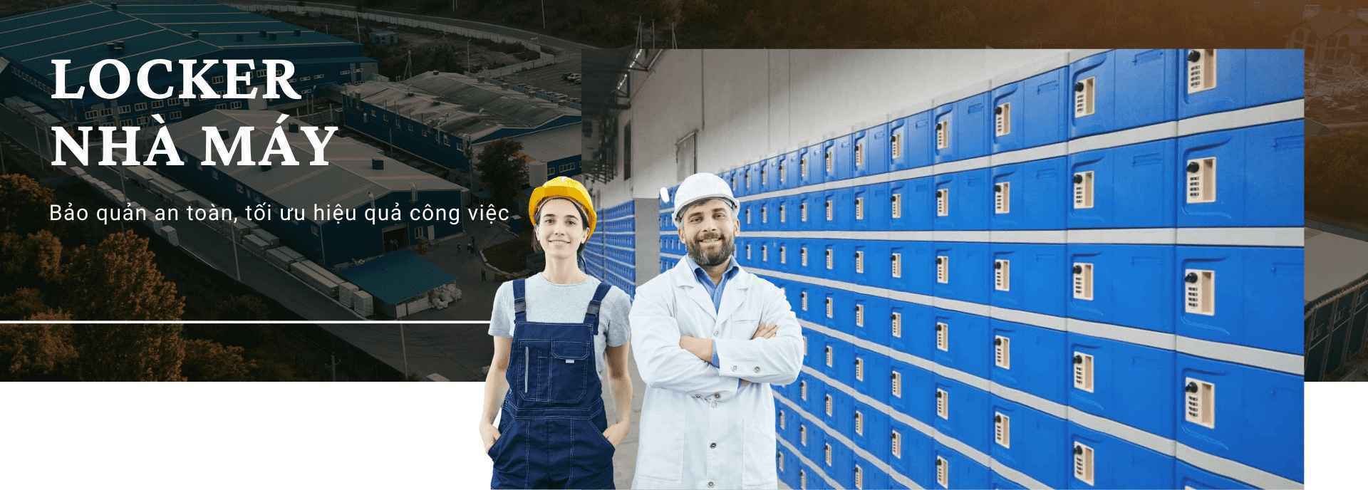 Tủ locker cho nhà máy