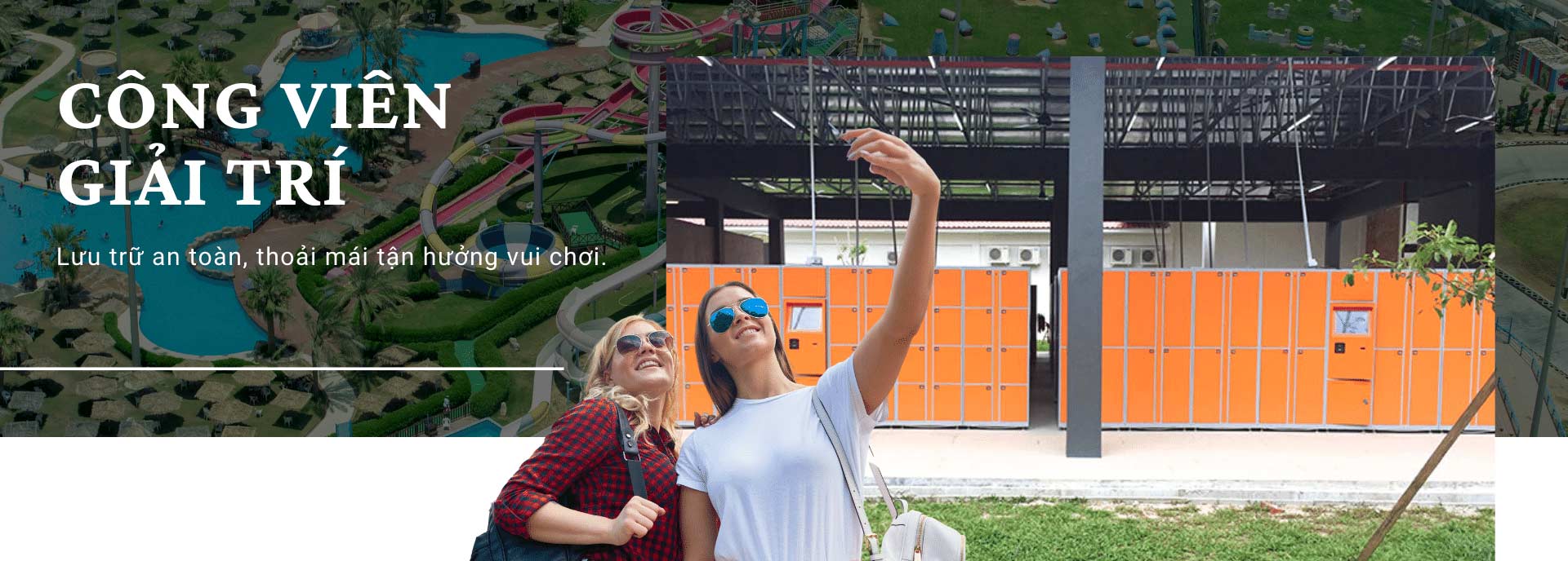 Tủ locker cho công viên giải trí