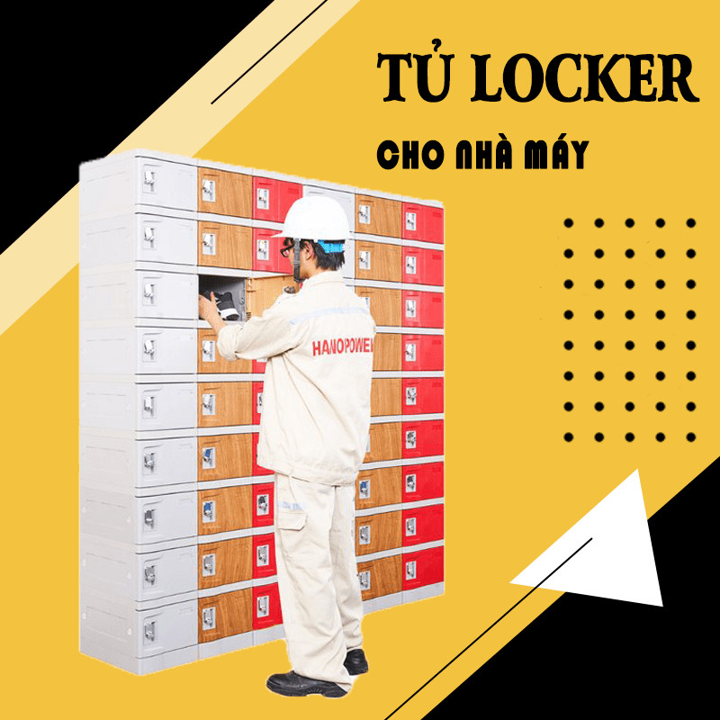 Tủ locker cho nhà máy