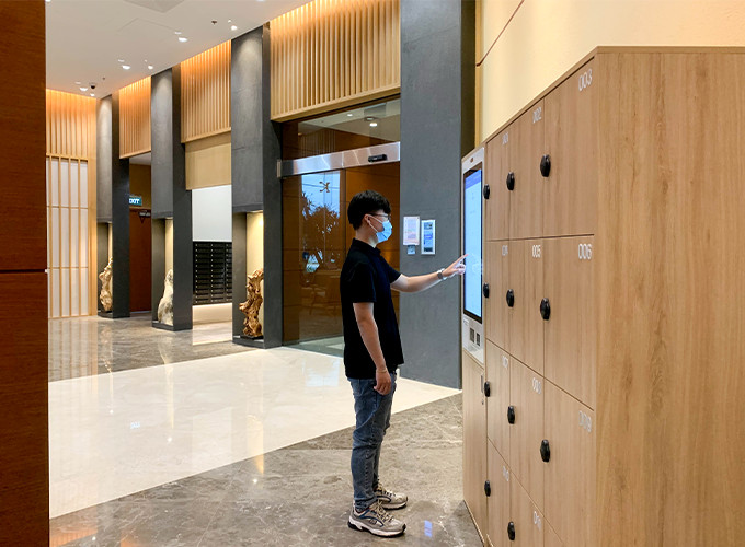 Tủ locker căn hộ