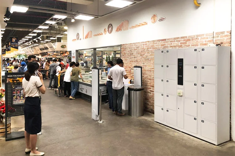 Tủ locker tại Emart