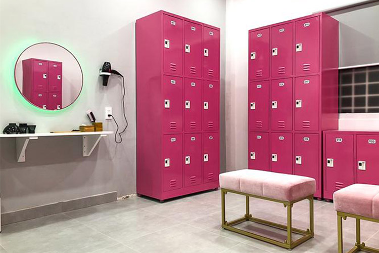 Tủ locker phòng gym