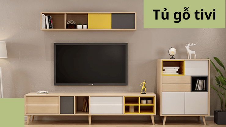 Tủ gỗ tivi