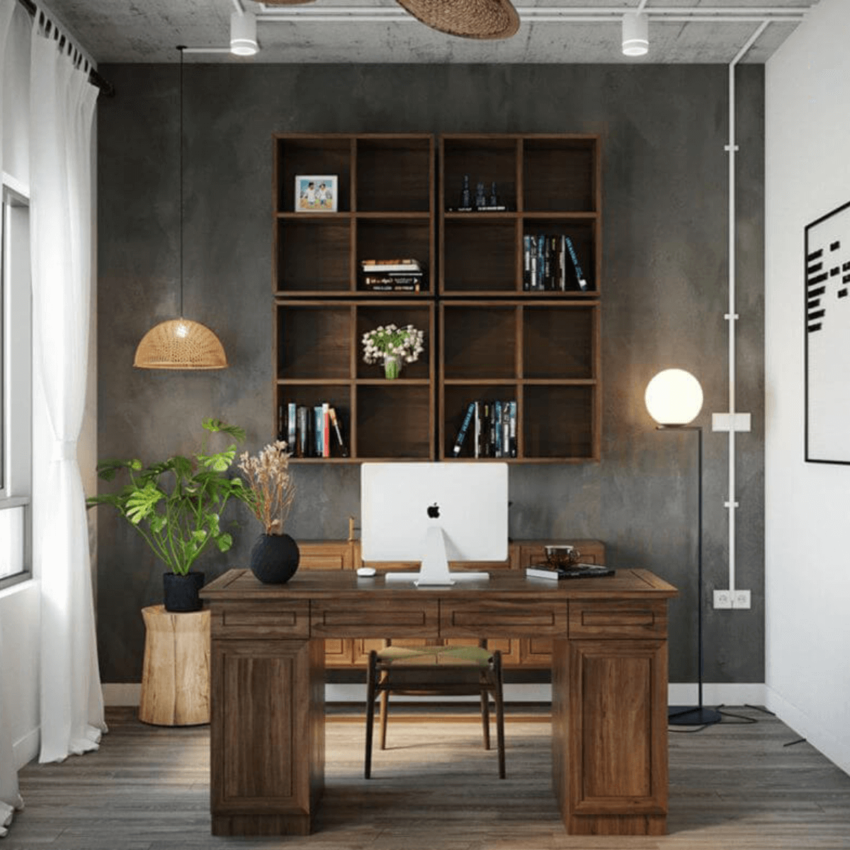Văn phòng nhỏ đẹp giúp tiết kiệm diện tích