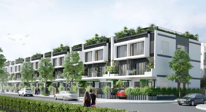 Biệt thự hộp liền kề