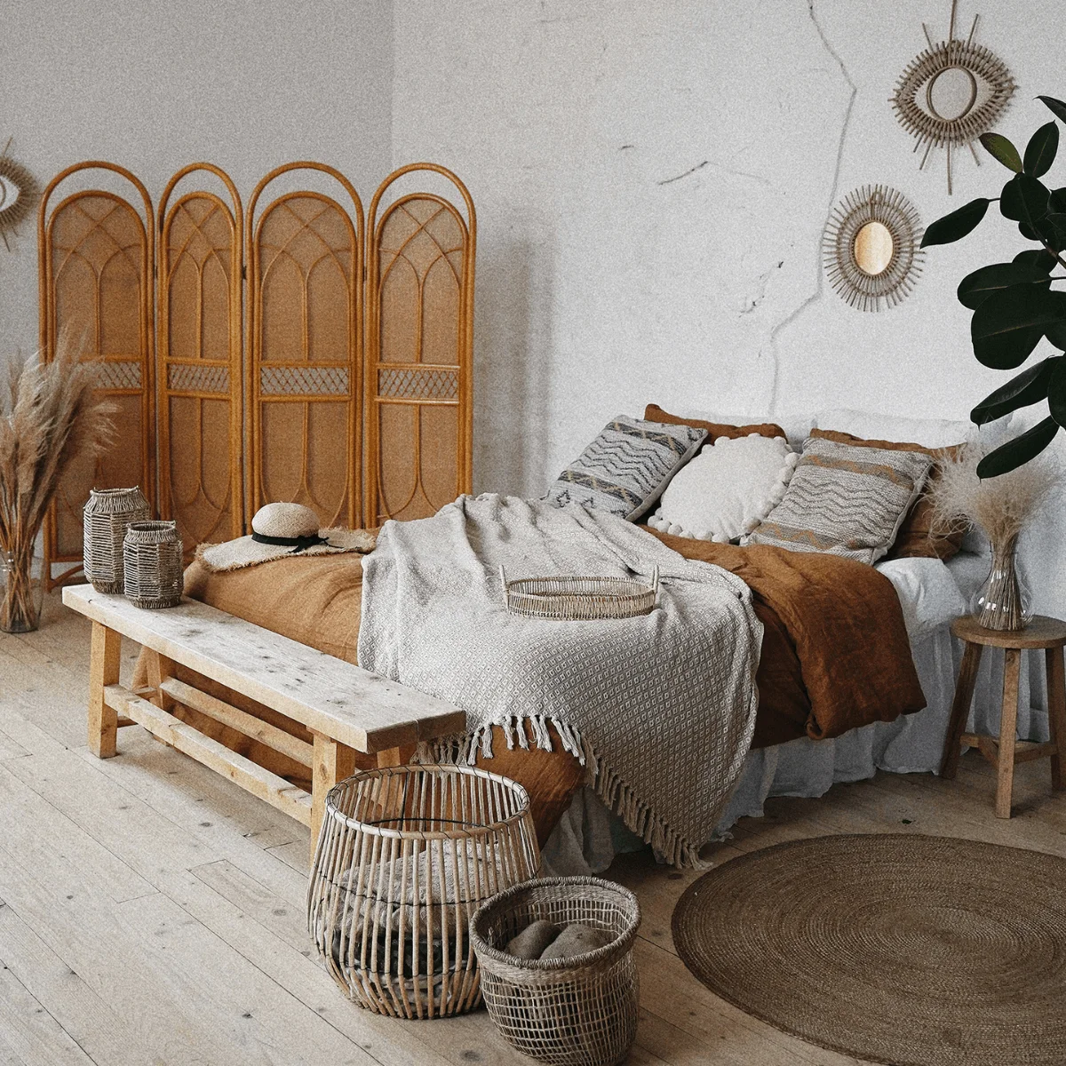 nội thất homestay phòng ngủ đẹp, êm ái