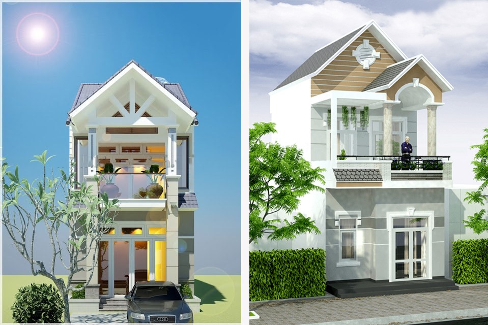 Mái thái nhà ống