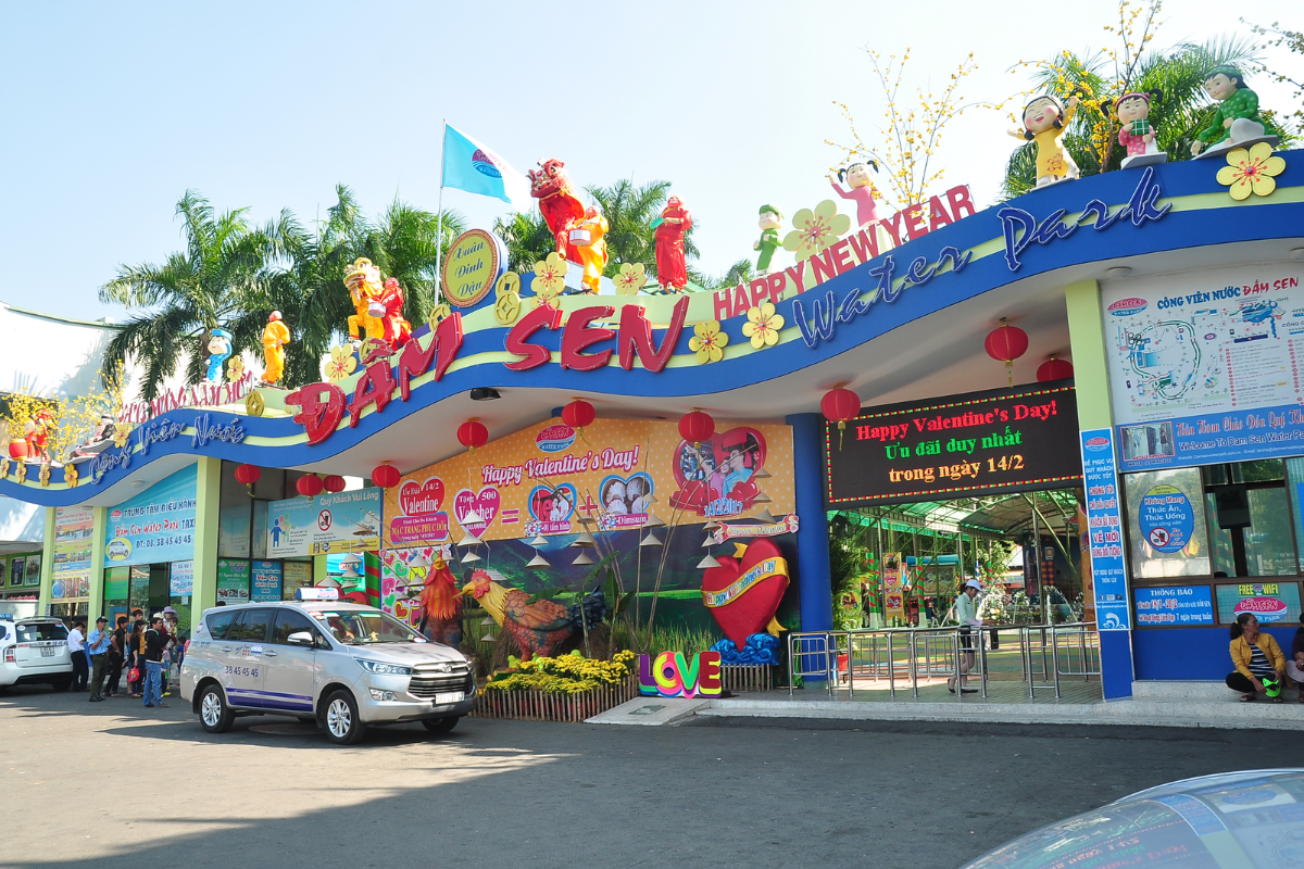 khu du lịch Đầm Sen
