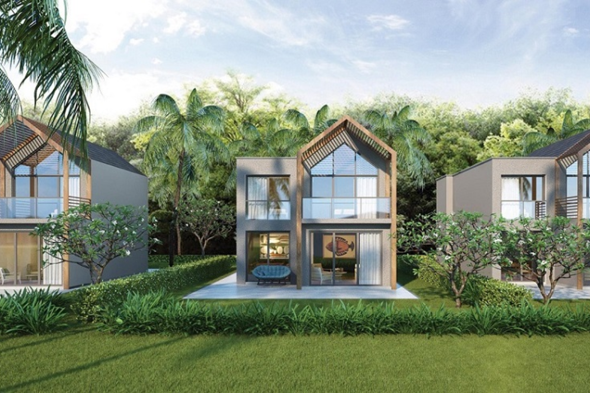 Mẫu biệt thự đơn lập tại The Tropicana