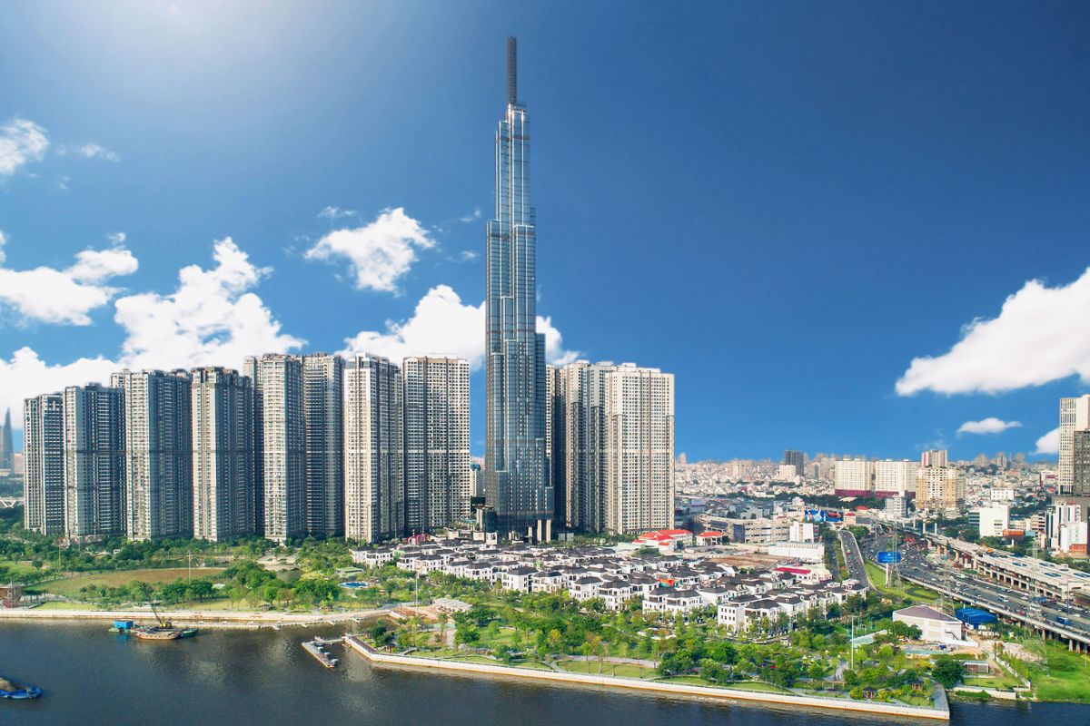 Vinhomes Central Park ở quận Bình Thạnh, TPHCM được xem là biểu tượng của Việt Nam