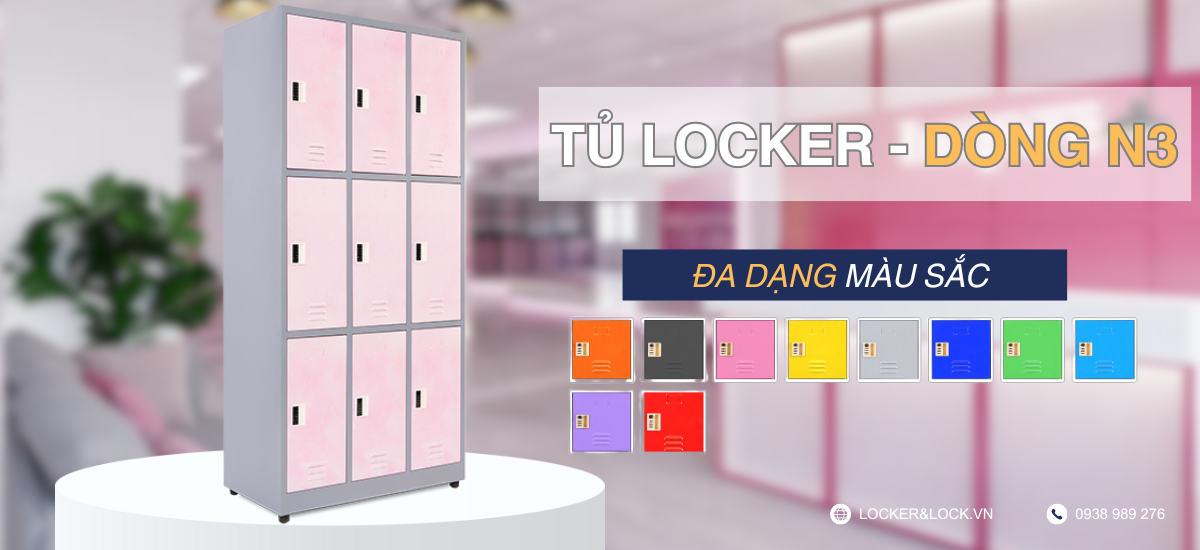 tủ locker Sắt