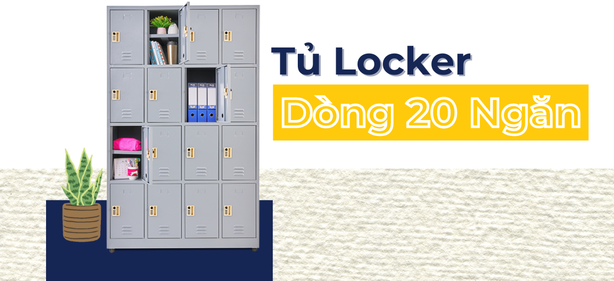 tủ locker 20 ngăn