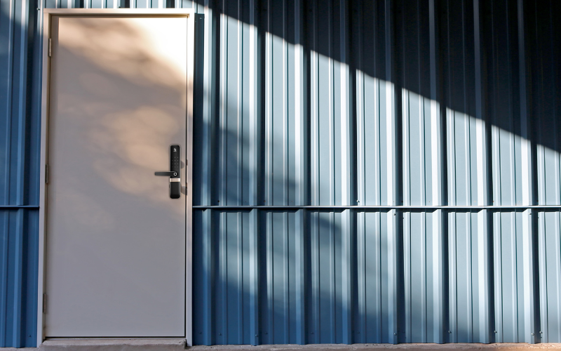 Khoá vân tay cho cửa cổng