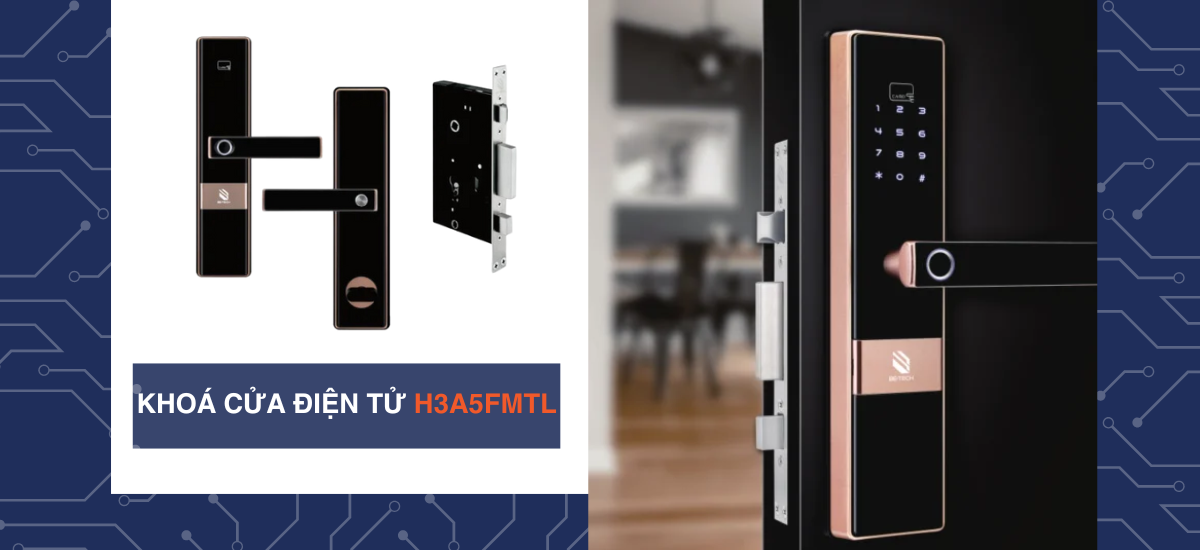 Khoá vân tay cửa sắt giá re