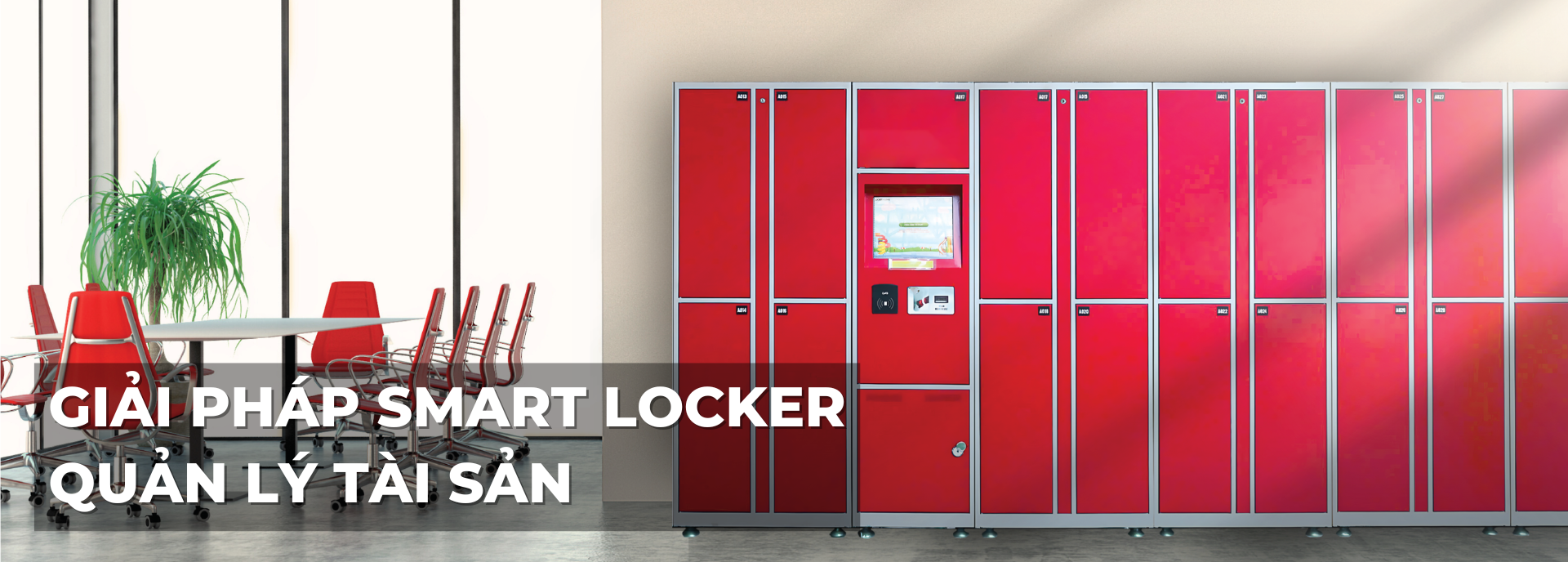 Quản lý tài sản Smart Locker
