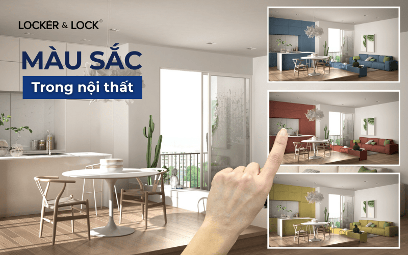 Phối màu nội thất