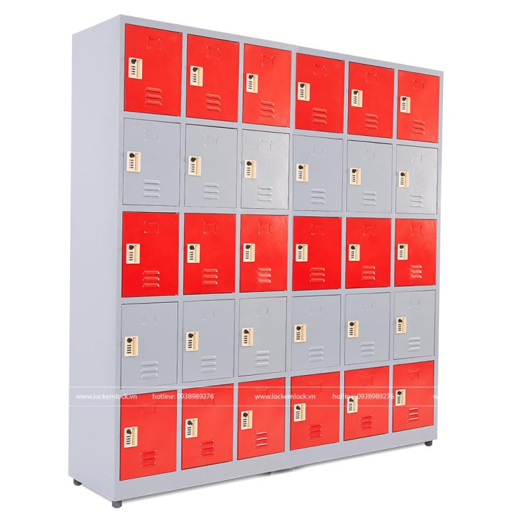 tủ locker sắt 30 ngăn