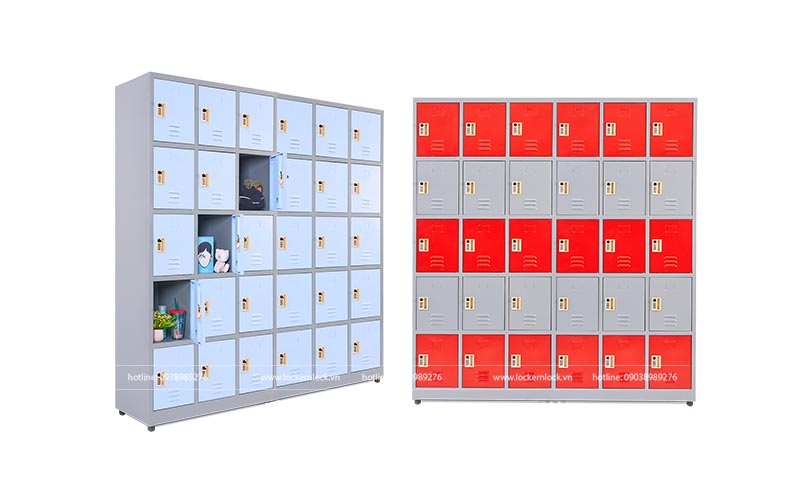 tủ locker sắt 30 ngăn