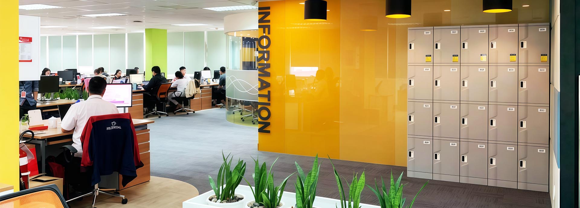 Tủ locker văn phòng