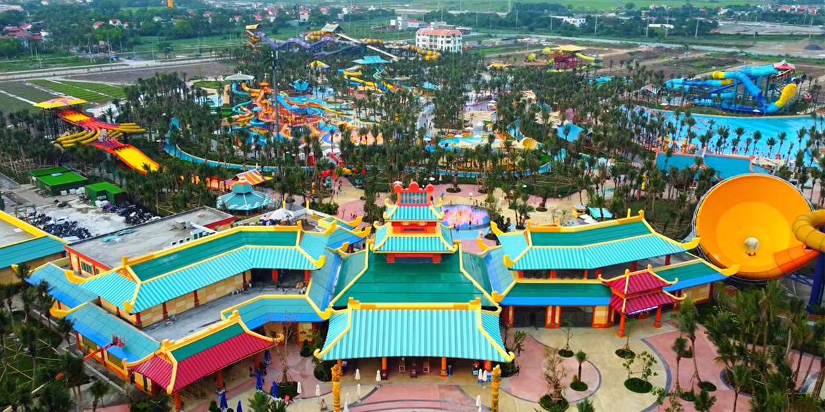 Toàn cảnh dự án Công viên nước Sun World Hà Nam – Nguồn: Internet