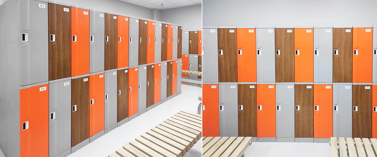 Tủ đựng đồ công nhân nhiều ngăn – Giải pháp lưu trữ gọn gàng cho nhà máy.