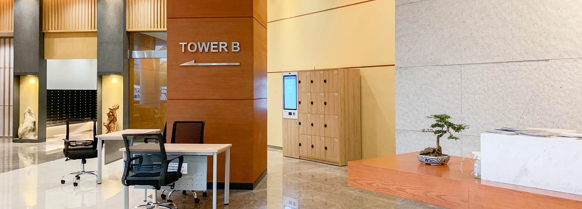 tủ đựng bưu kiện