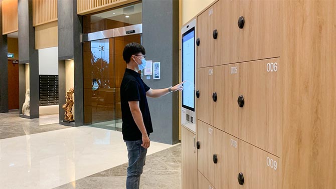 Tủ đựng bưu kiện