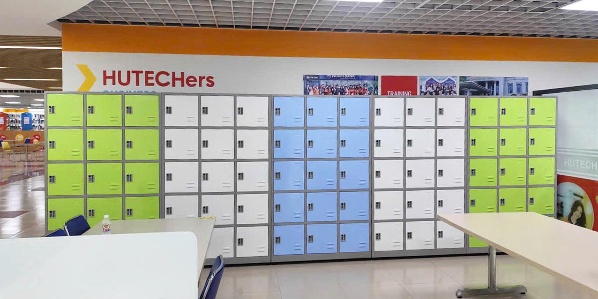 Tủ locker sắt khóa số 3S – giải pháp lưu trữ an toàn, tiện lợi cho sinh viên