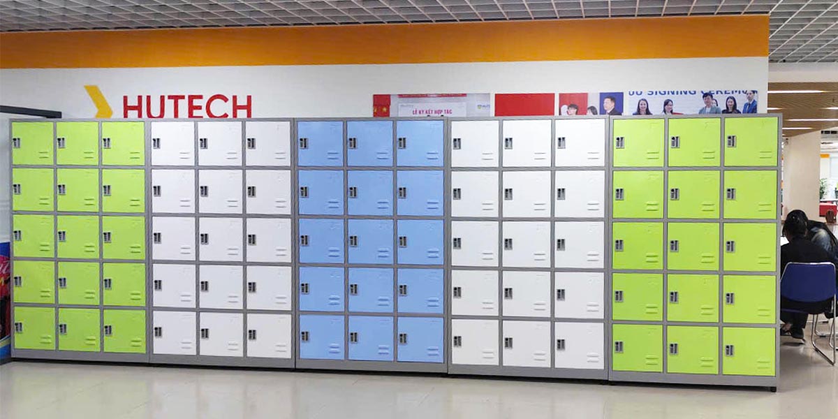 Chi tiết tủ locker sắt khóa số 3S – thiết kế bền bỉ, dễ sử dụng